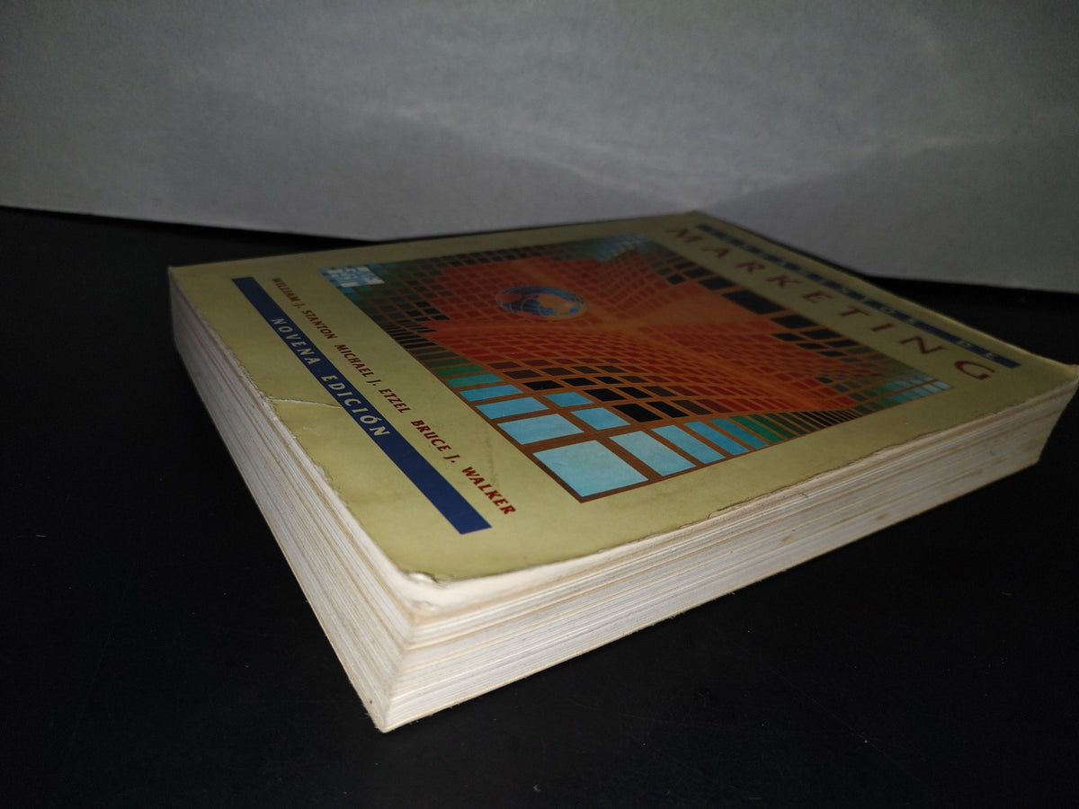 89- Fundamentos Del Marketing. Novena Edición - William J. Stanton, Michel J. Etzel - 1992