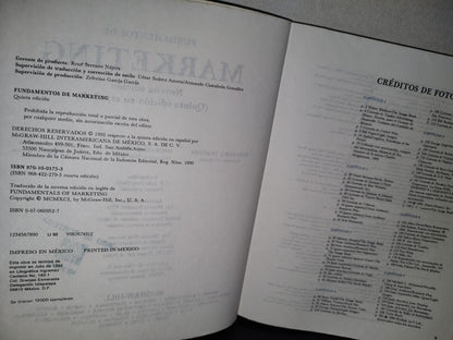89- Fundamentos Del Marketing. Novena Edición - William J. Stanton, Michel J. Etzel - 1992