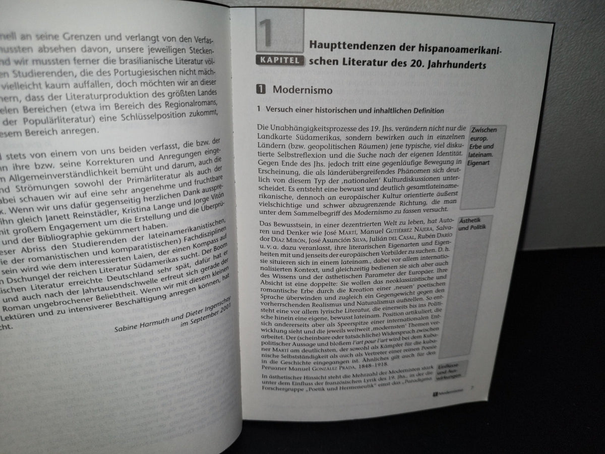54- Alemán. Latinamerikanische Literatur Des 20. Jahrhunderts - Sabine Harmuth