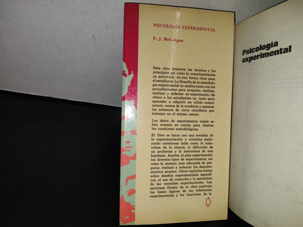 93- Psicología Experimental. Enfoque Metodológico - F. J. Mcguigan - 1977