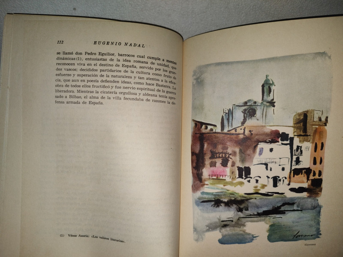 85- Ciudades En España - Eugenio Nadal - Librería Editorial Argos, Barcelona, 1962