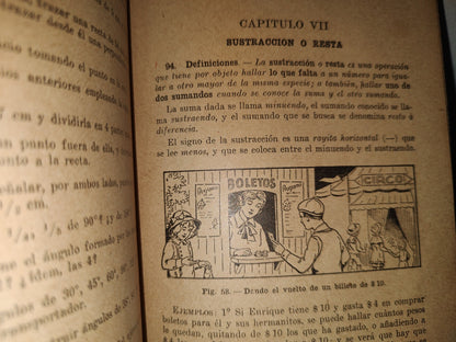 80- Aritmética Y Nociones De Geometría. Tercer Libro - José E. Rozán - 1945
