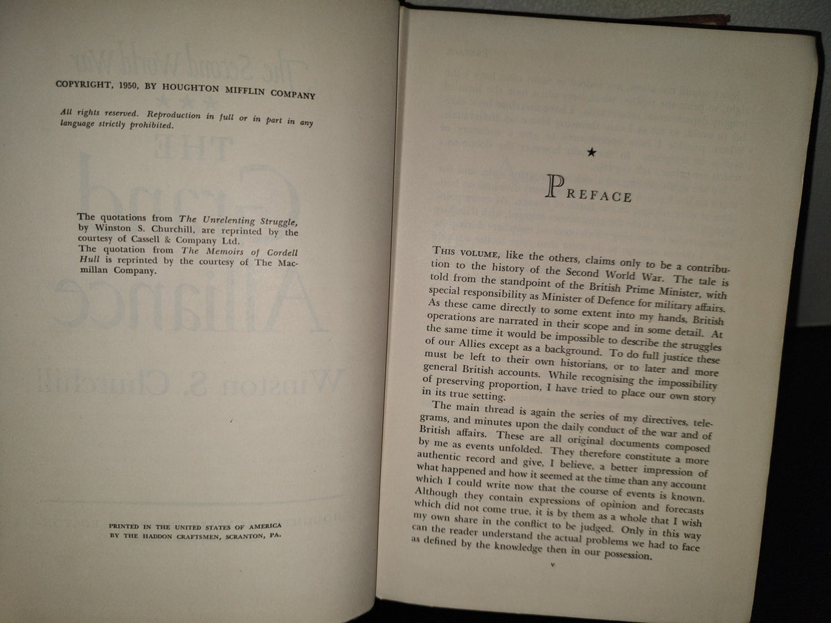 198- The Second World War. The Grand Alliance - Winston S. Churchill - 1950