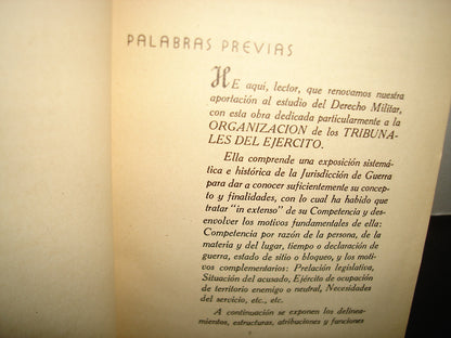 160- El Ejército Y Sus Tribunales. Segunda Parte - Ricardo Calderón - México, 1946 - Firmado