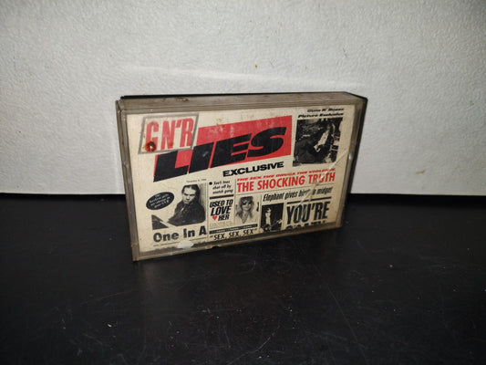 A6- Casete Vintage Original De Guns N' Roses: Lies - 1988