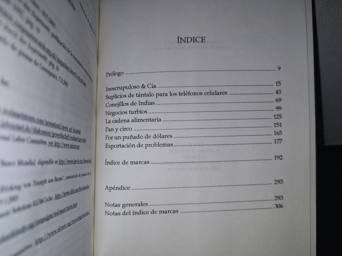 98- El Libro Negro De Las Marcas. El Lado Oscuro De Las Empresas Globales. Klaus Werner Y Hans Weiss - Editorial Sudamericana 2003