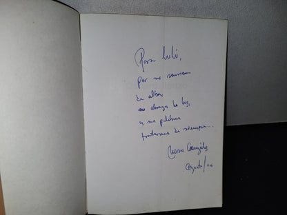 78- Oscuro Lienzo - Mario González - Primera Edición: Noviembre De 2003. Firmado