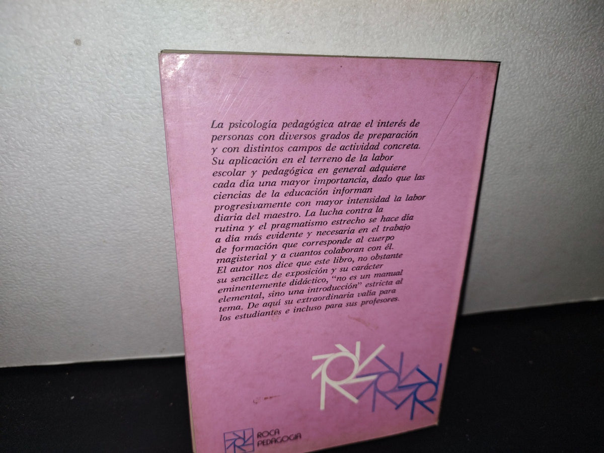 32- Introducción A La Psicología Pedagógica - Diether Hoger - 1978