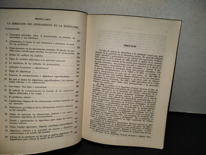 202- Cibernética Y Aprendizaje. Pedagogía Cibernética - L. N. Landa - Paidos. 1a. Ed. 1977