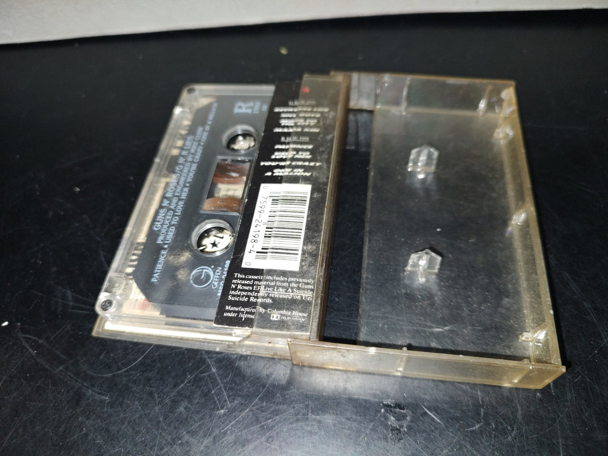 A6- Casete Vintage Original De Guns N' Roses: Lies - 1988