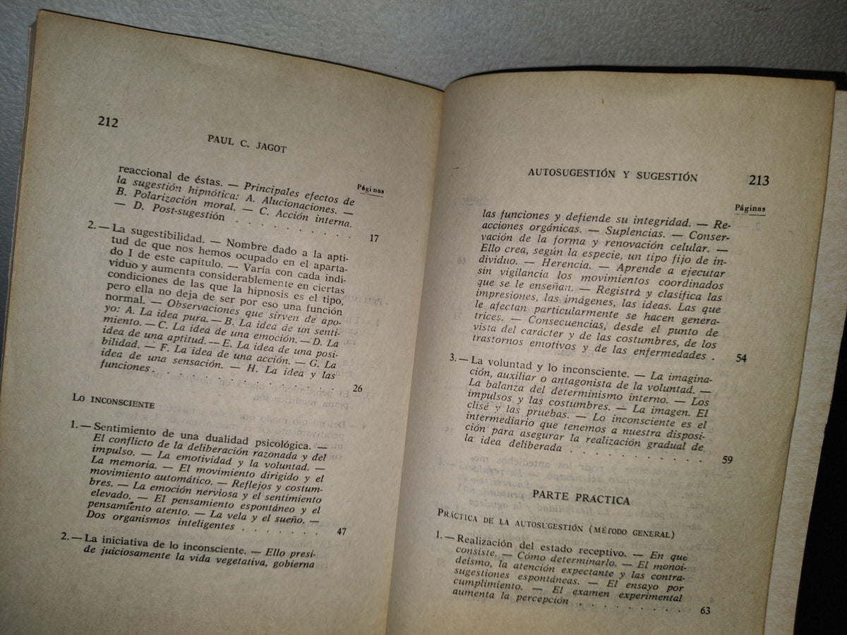 80- Método Práctico Y Detallado De Autosugestión Y Sugestión - Paul C. Jagot