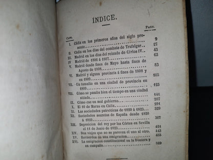 60- Recuerdos De Un Anciano - Antonio Alcalá Galiano - Primera Edición 1878