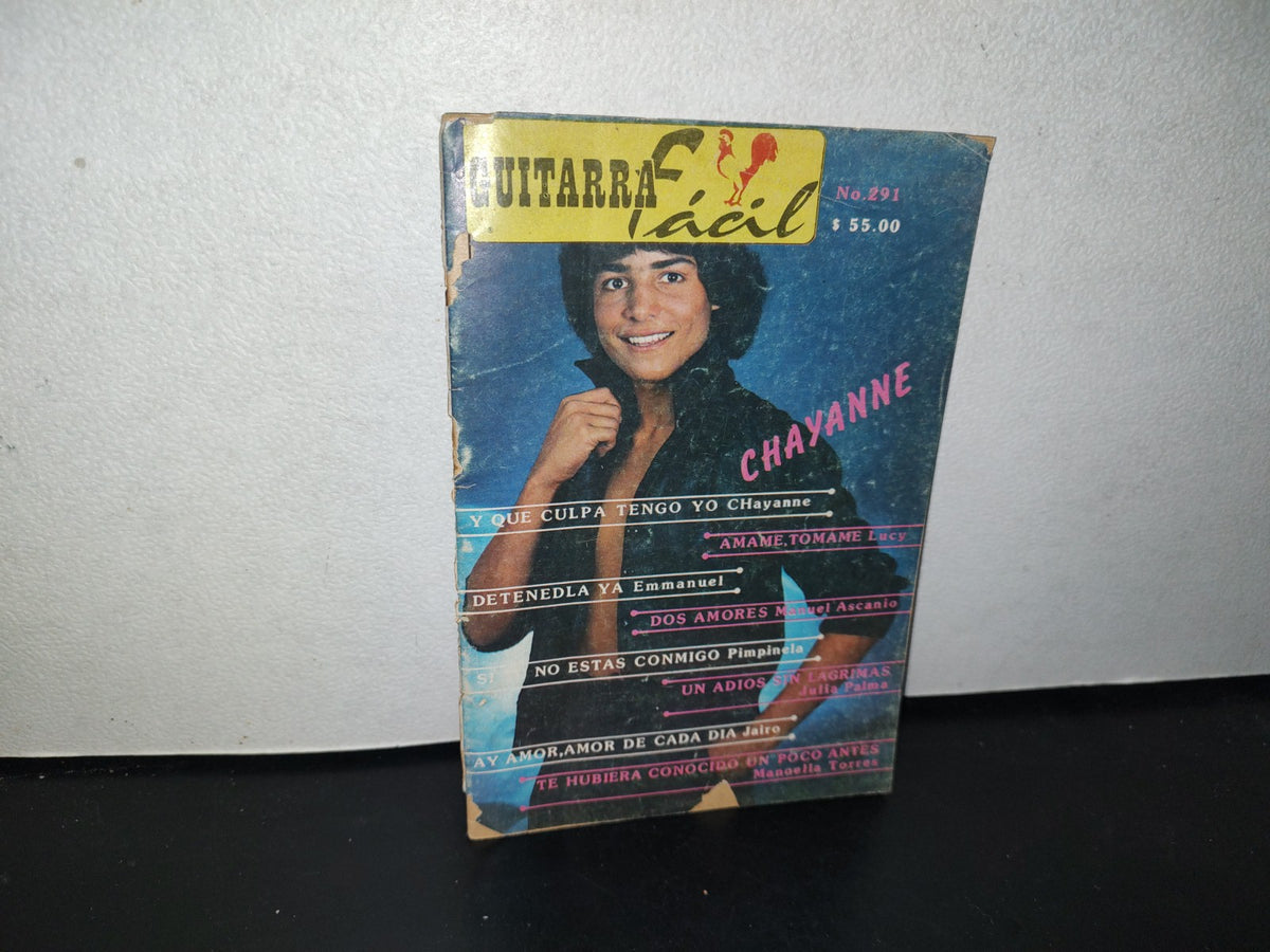 96- Guitarra Fácil. No. 291. Chayanne - 1985