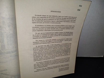 179- Manual De Autoconstrucción - Arc. Carlos Rodríguez R. - 1984
