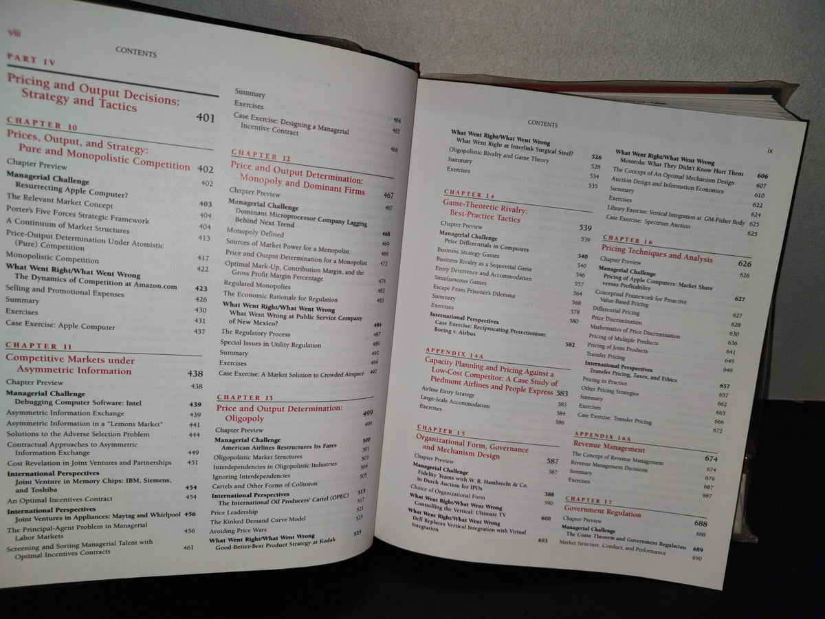 143- Managerial Economics. Applications, Strategy, And Tactics - Moyer, Mcguigan, Harris - 2002