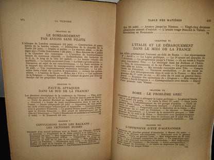 32- Memoires Sur La Deuxième Guerre Mondiale. Vi. Triomphe Et Trágedie. Winston S. Churchill - 1953