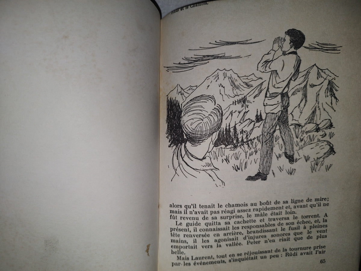 85- Rüdi Et Le Chamois - R. Recher. Biblioteque De L'Amitié - 1962