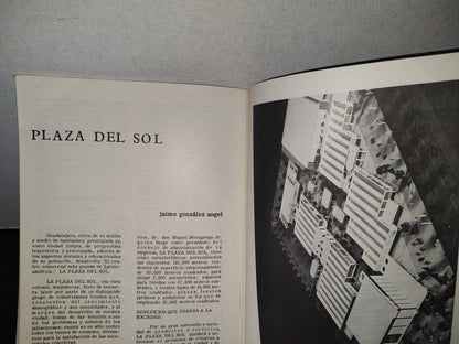 68- Agenda, 4 Jul. 69 - Plaza Del Sol. Guadalajara - 1969
