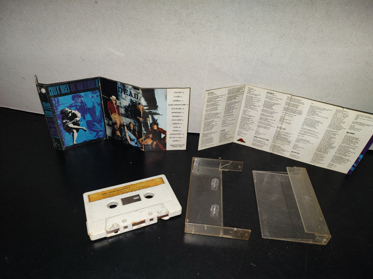 A6- Casete Vintage Original De Guns N' Roses: Use Your Illusion II - 1991