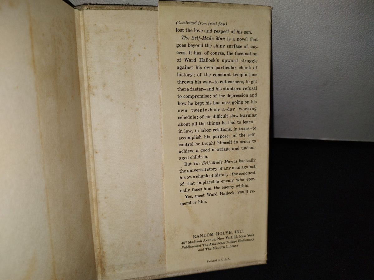48- The Self-Made Man - Sylvia Cooper - First Printing - 1960