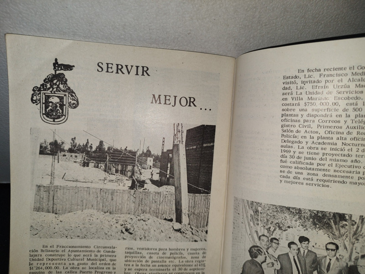 68- Agenda, 4 Jul. 69 - Plaza Del Sol. Guadalajara - 1969