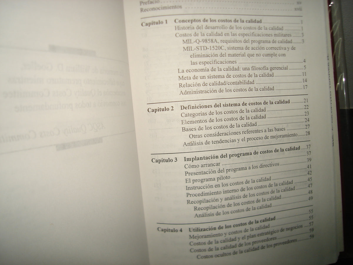 34- Fundamentos De Los Costos De La Calidad. Lineamientos Y Práctica - Jack Campanella
