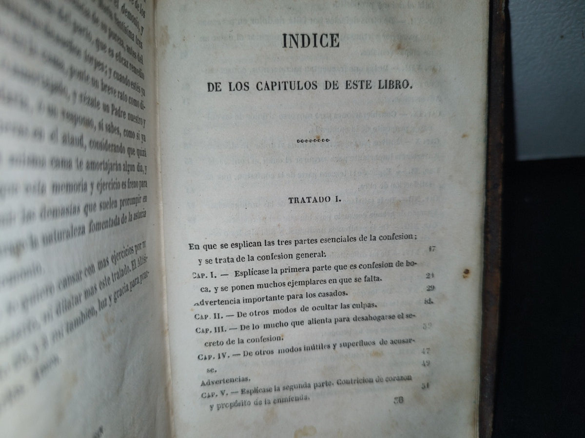 171- Instrucción Para Confesar - 1850'S
