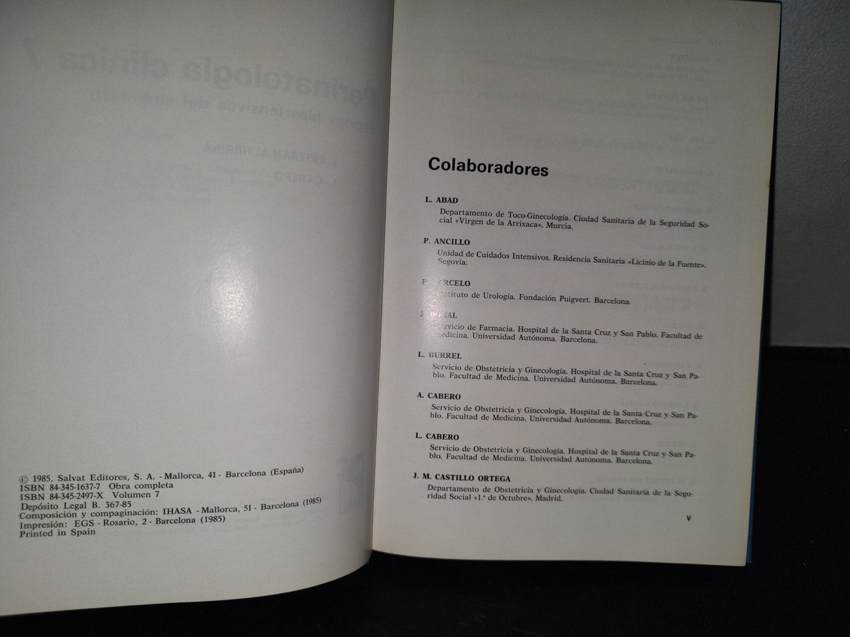 99- Perinatología Clínica 7. Estados Hipertensivos Del Embarazo - J. Esteban-Altirriba