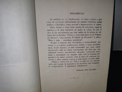 98- Siete Y Más... Anécdotas Masónicas - Alfonso Sierra Partida - Editorial Masónica Menphis - 1972