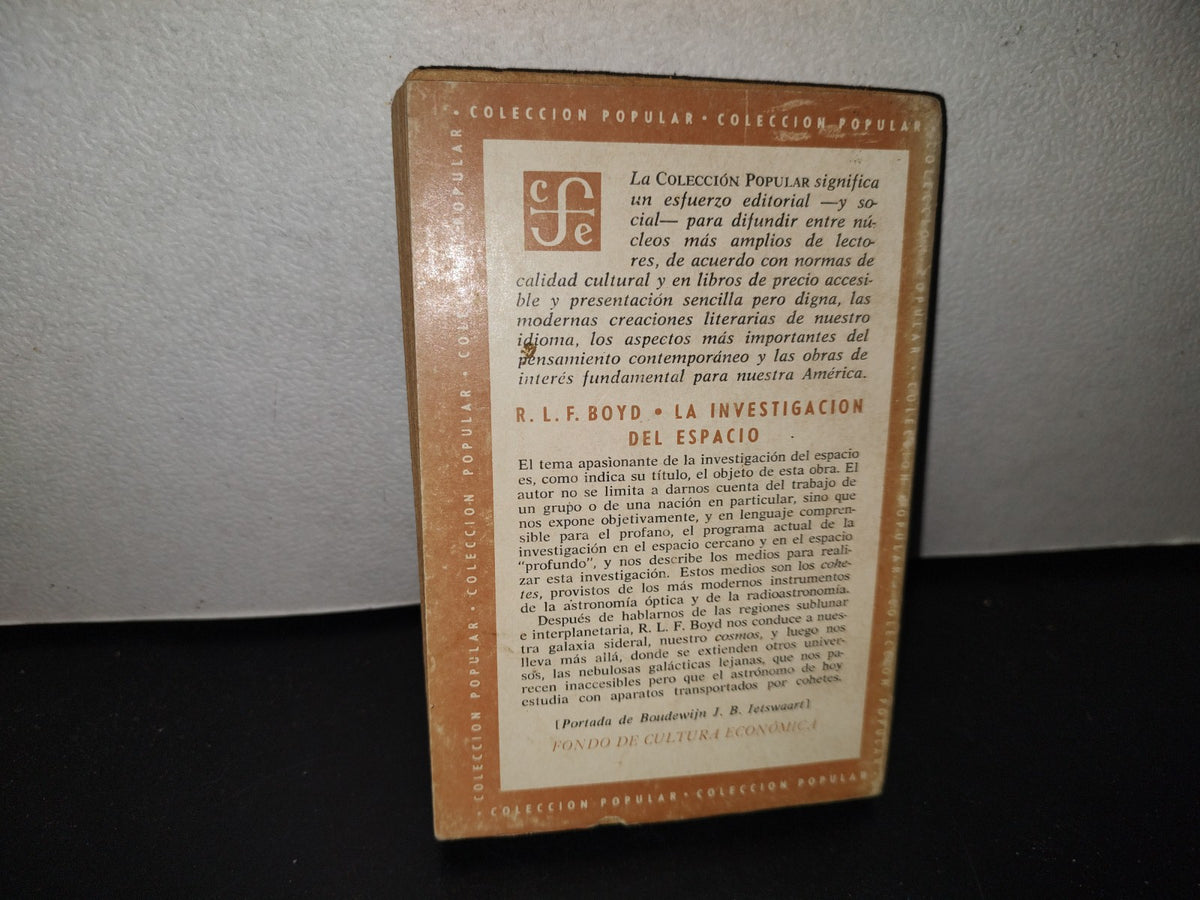 100- La Investigación Del Espacio - R. L. F. Boyd