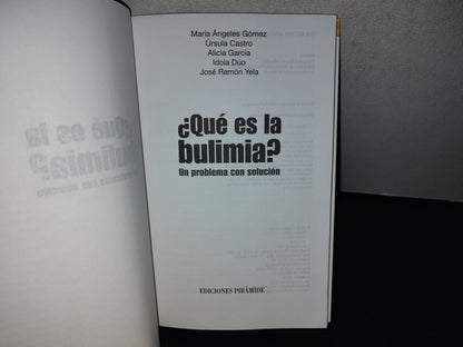 151- ¡Qué Es La Bulimia? Un Problema Con Solución - María Ángeles Gómez