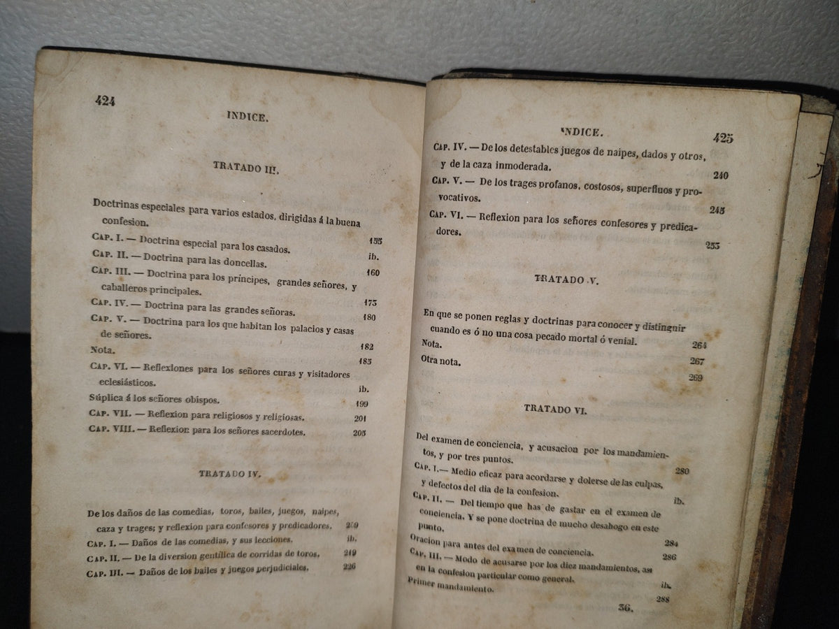 171- Instrucción Para Confesar - 1850'S