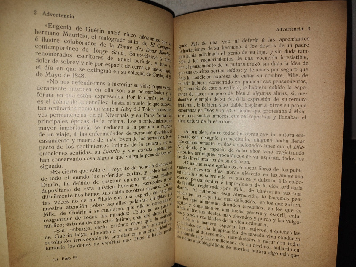 199- Eugenia De Guérin. Diario Y Fragmentos - G. S. Trebutien - Gustavo Gili Editor - 1910