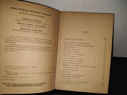 145- Tiempos Y Cosas. Azorin - Biblioteca Básica Salvat - 1971