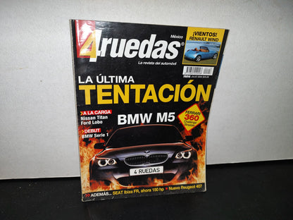179- 4 Ruedas. La Revista Del Atomóvil.No. 118 - Julio 2004