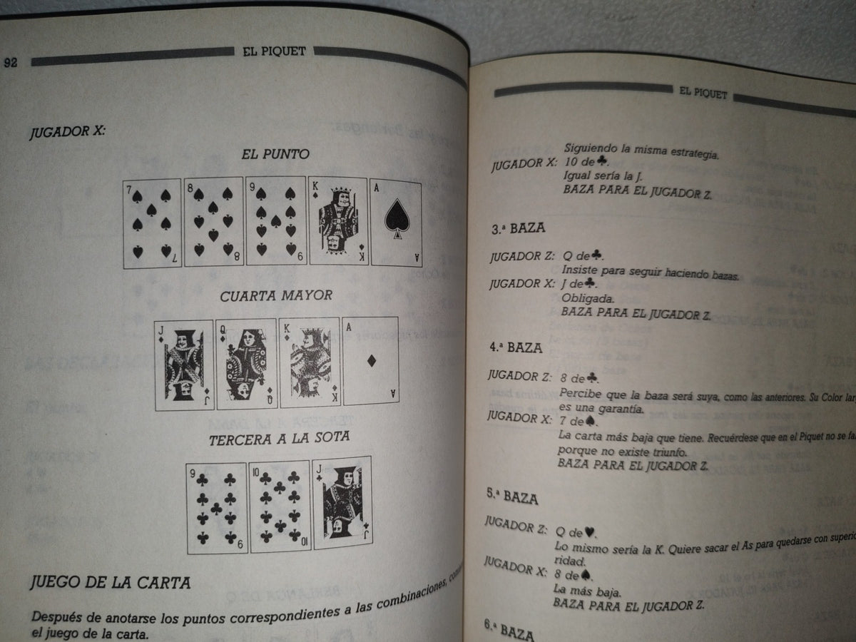 84- El Gran Libro De Los Juegos De Cartas - José Luis Núñez Elvira - Ediciones Martínez Roca, 1990