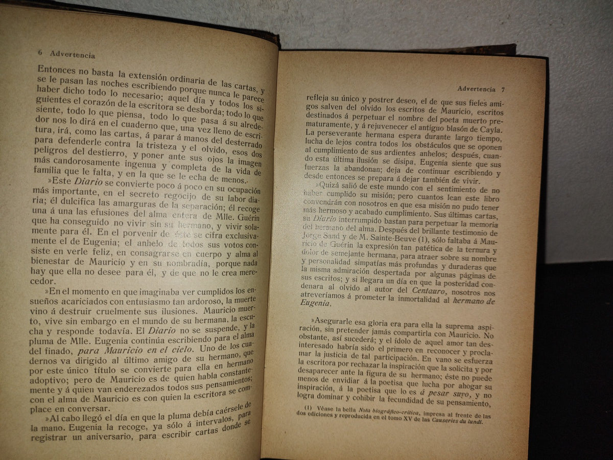 199- Eugenia De Guérin. Diario Y Fragmentos - G. S. Trebutien - Gustavo Gili Editor - 1910