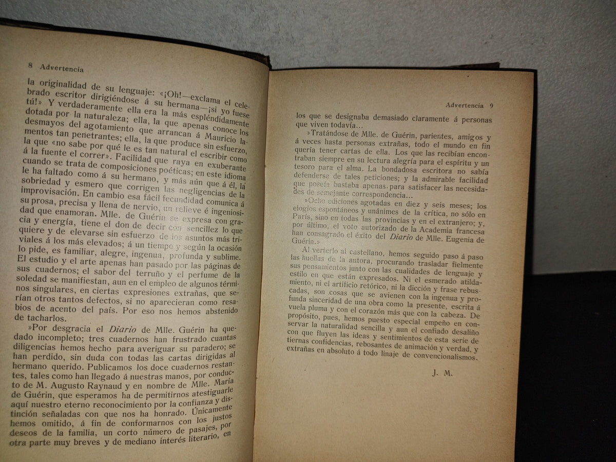 199- Eugenia De Guérin. Diario Y Fragmentos - G. S. Trebutien - Gustavo Gili Editor - 1910