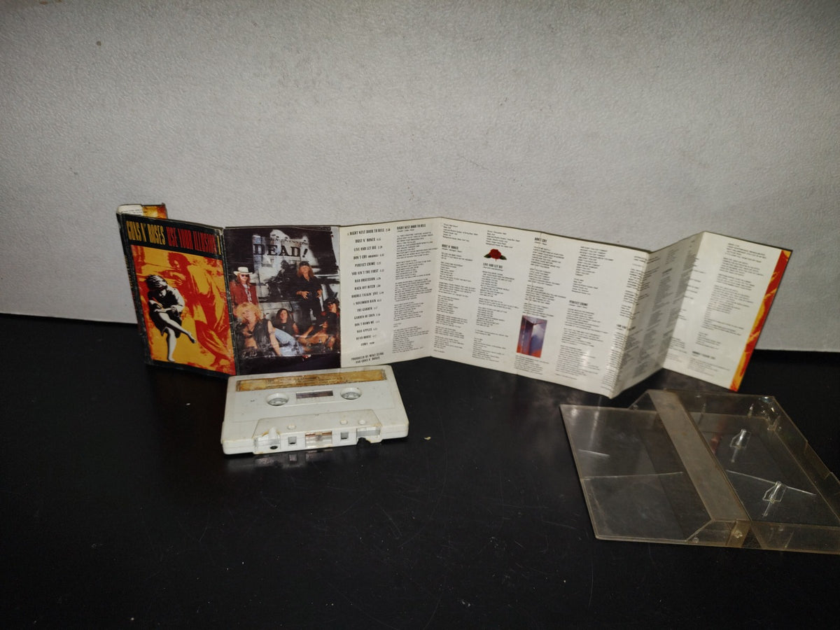A6- Casete Vintage Original De Guns N' Roses: Use Your Illusion I - 1991