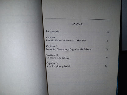 57- Una Visión De La Guadalajara De Fines Del Siglo XIX Y Principios Del Actual. C. Guadalupe Gallo - UNED - Gobierno De Jalisco. Secretaría General, Unidad Editorial. Guadalajara, Jalisco, México, 1986