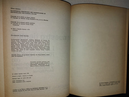 201- Grandes Guerras De Nuestro Tiempo 6: La Resistencia (II), Alemania (1939-1945) Y Europa Oriental Y Meridional - Editorial Bruguera, 1978