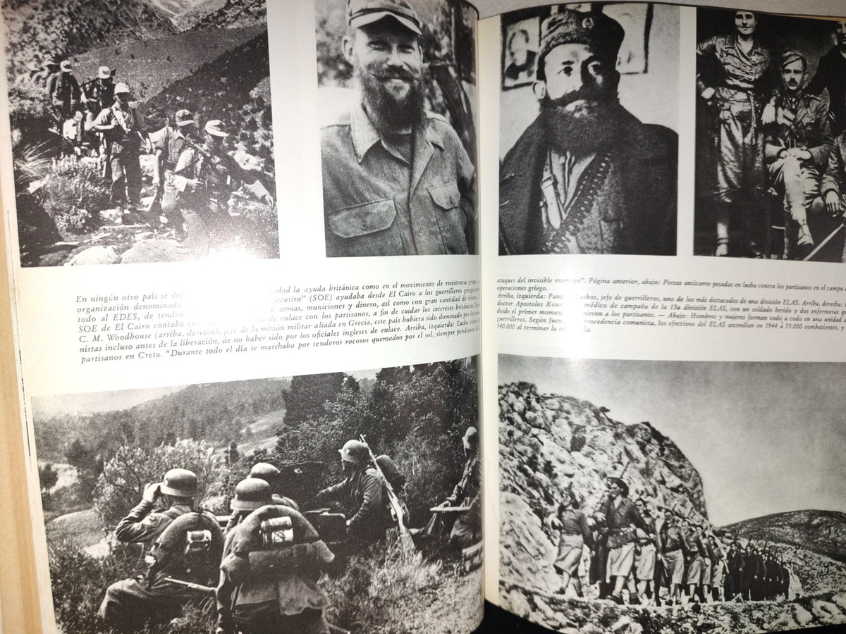 201- Grandes Guerras De Nuestro Tiempo 6: La Resistencia (II), Alemania (1939-1945) Y Europa Oriental Y Meridional - Editorial Bruguera, 1978