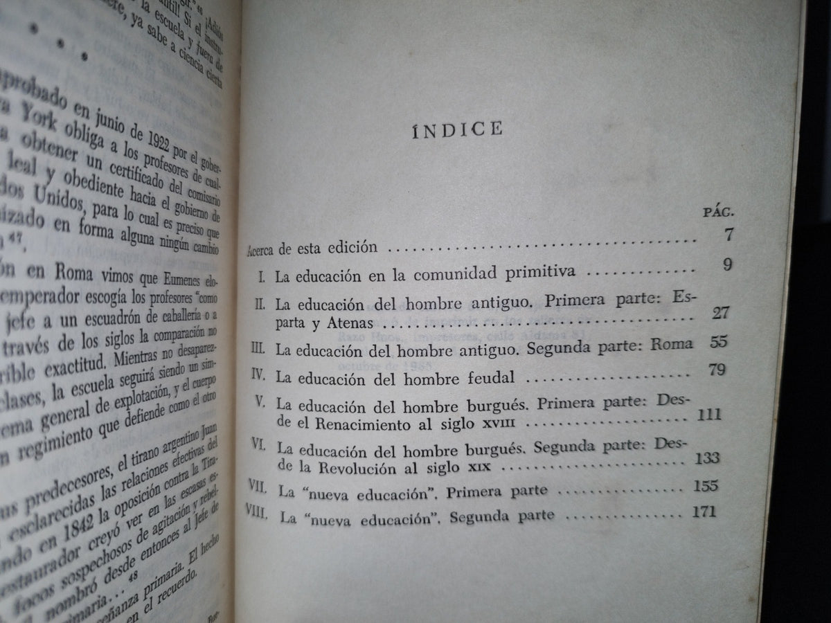 54- Educación Y Lucha De Clases - Anibal Ponce - 1981