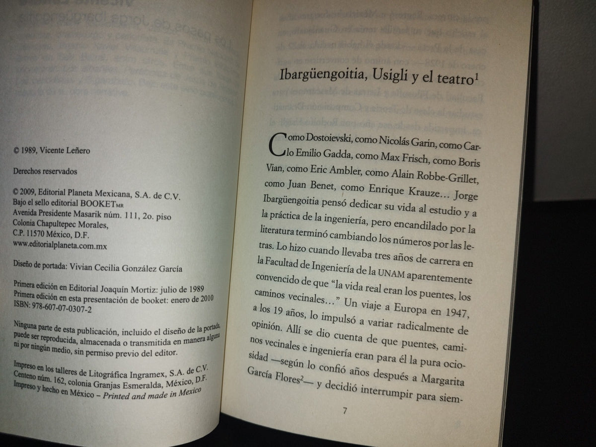 91- Los Pasos De Jorge Ibargüengoitia - Vicente Leñero - 2010