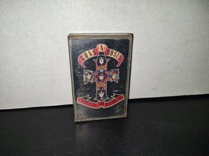 A6- Casete Vintage Original De Guns N' Roses: Appetite For Destruction - 1987