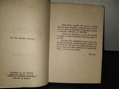 215- ¡Madre...! - J. G. Treviño - Editorial La Cruz - 1980