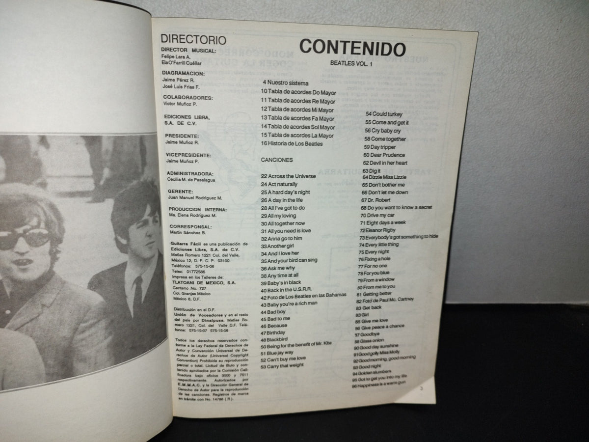 153- Guitarra Fácil. The Beatles. Sus Obras Selectas. Vol. 1 - 90's