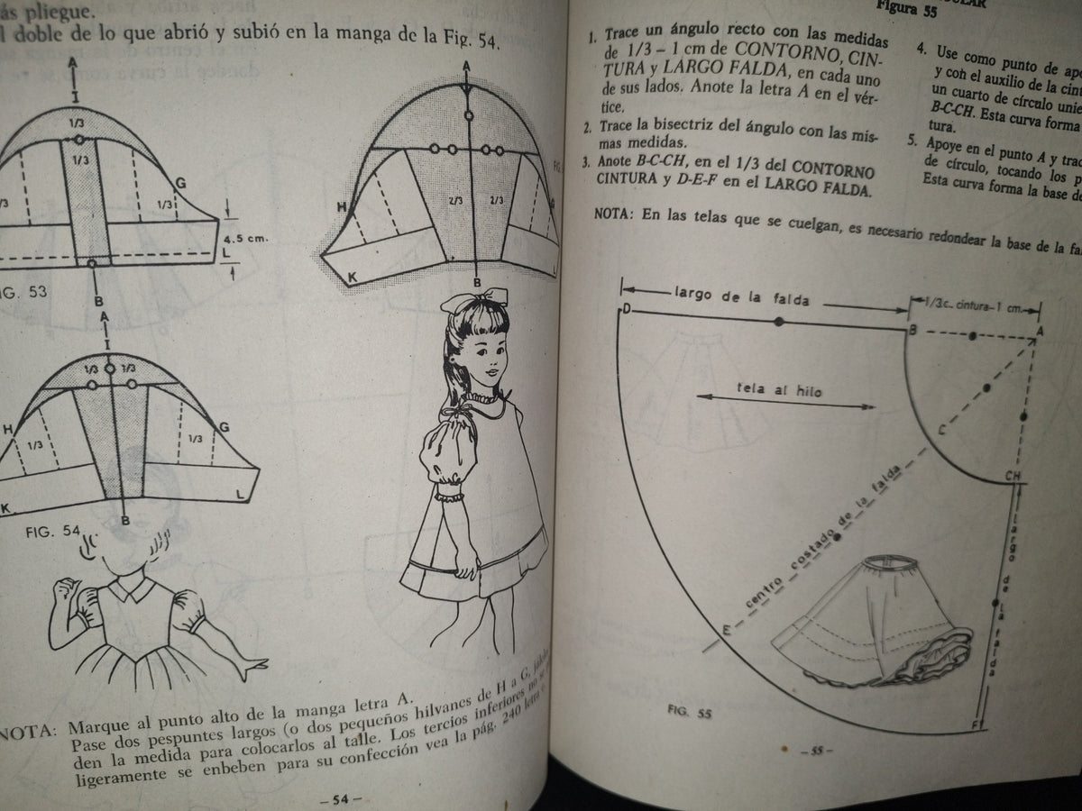 220- Aprenda Corte De Ropa Para Niña Y Adulto. Sistema CYC. Libro 1