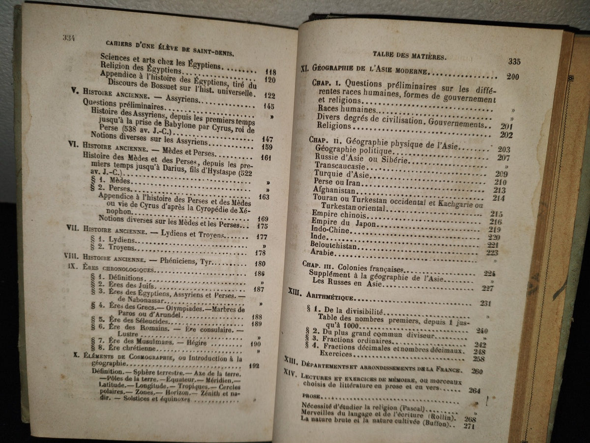 198- Cahiers D'Une Élève De Saint Denis III - Louis Baude - Paris, Bibliothèque D'Éducation, 1880'S
