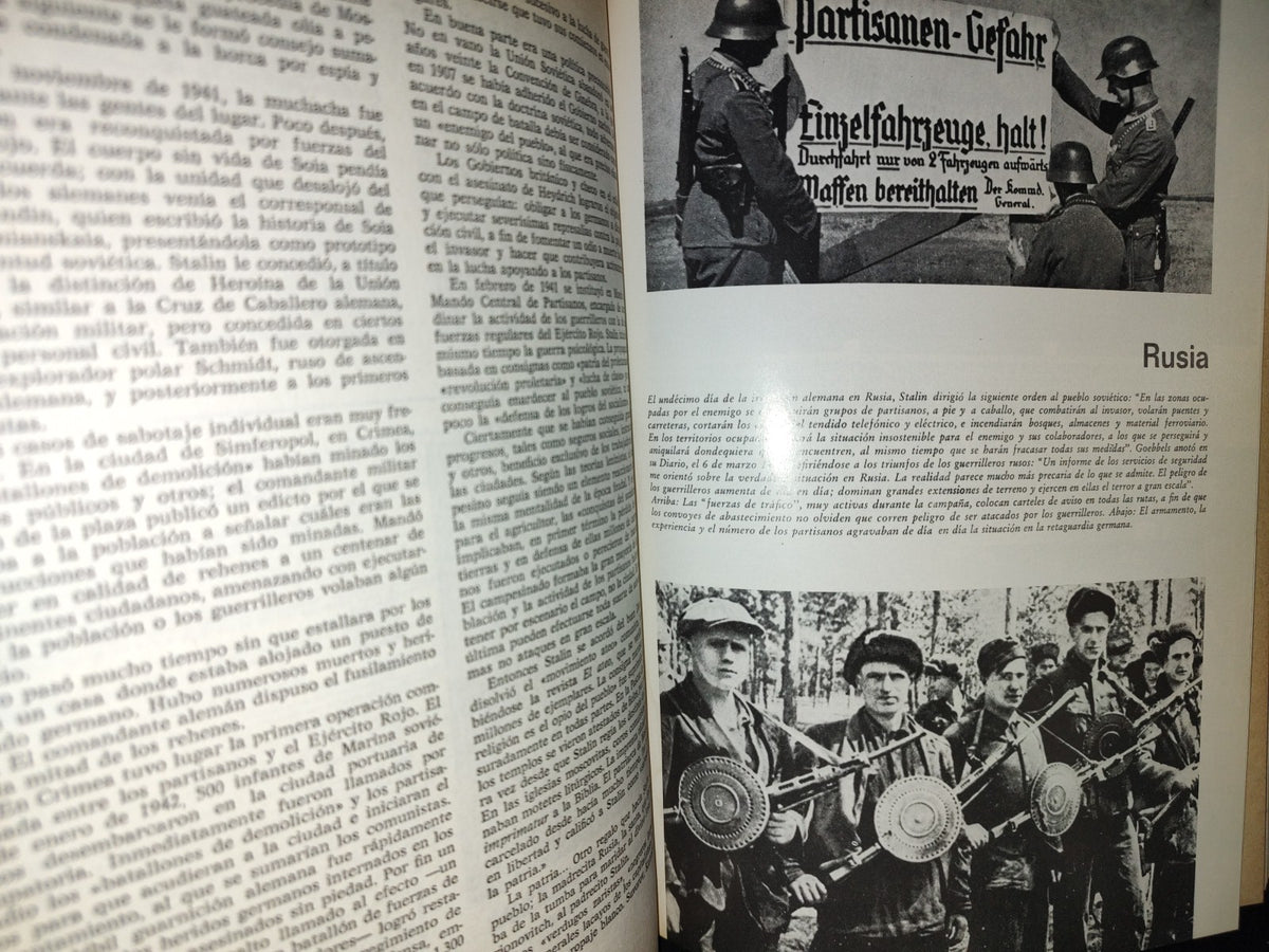 201- Grandes Guerras De Nuestro Tiempo 6: La Resistencia (II), Alemania (1939-1945) Y Europa Oriental Y Meridional - Editorial Bruguera, 1978